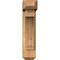 Ekena Millwork Imperial Craftsman Smooth Bracket w/ Offset Brace, Western Red Cedar, 5 1/2"W x 16"D x 24"H BKT0604X16X24IMP04SWR - alternate 2